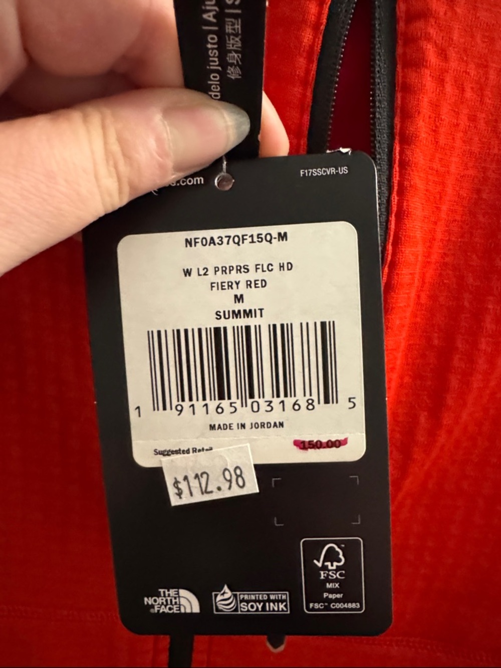 The North Face Women's Summit L2 hooded full zip Jacket - Picture 8 of 8
